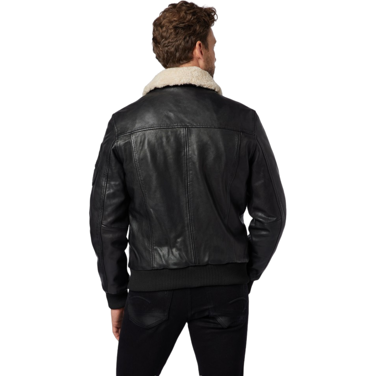 Lederjacke 'M-Bomber'