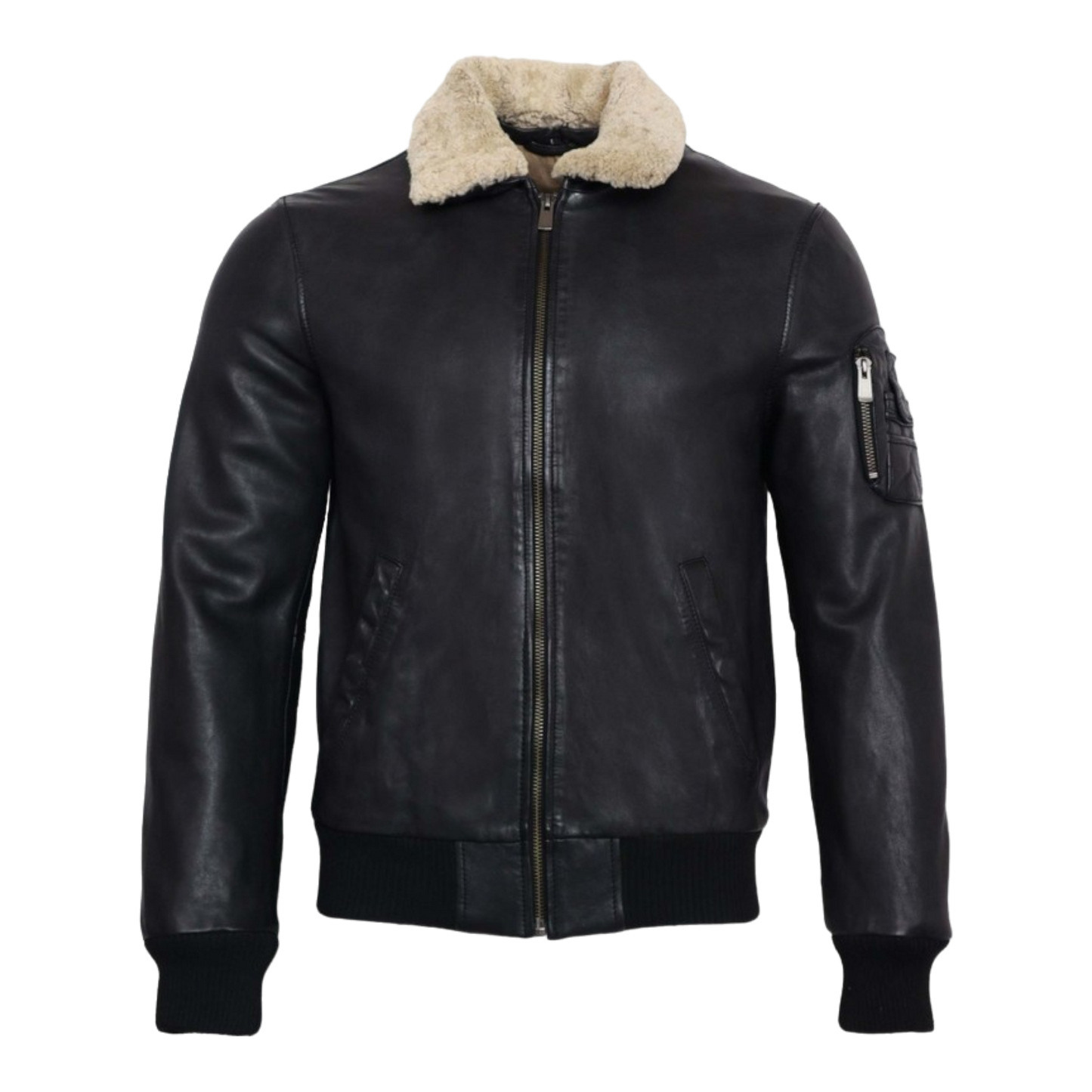 Lederjacke 'M-Bomber'