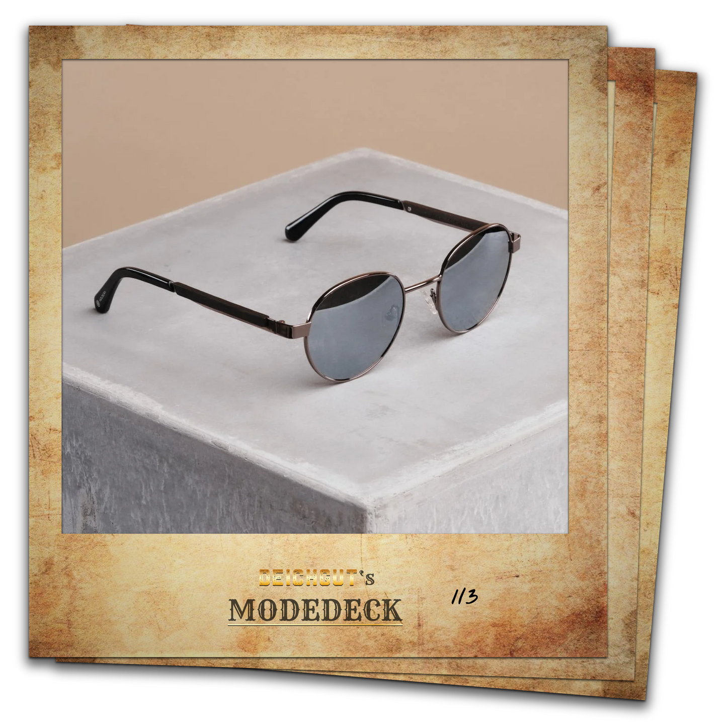 Sonnenbrille 'The Guardian' (Leadwood & Silber)