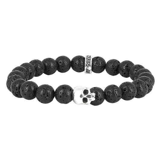 Armband Totenkopf 'K.I.S.S.'