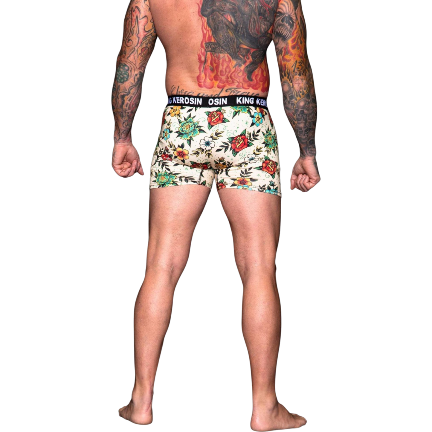 Boxershorts 'Tattoo Flowers'