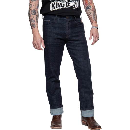 dark blue wash