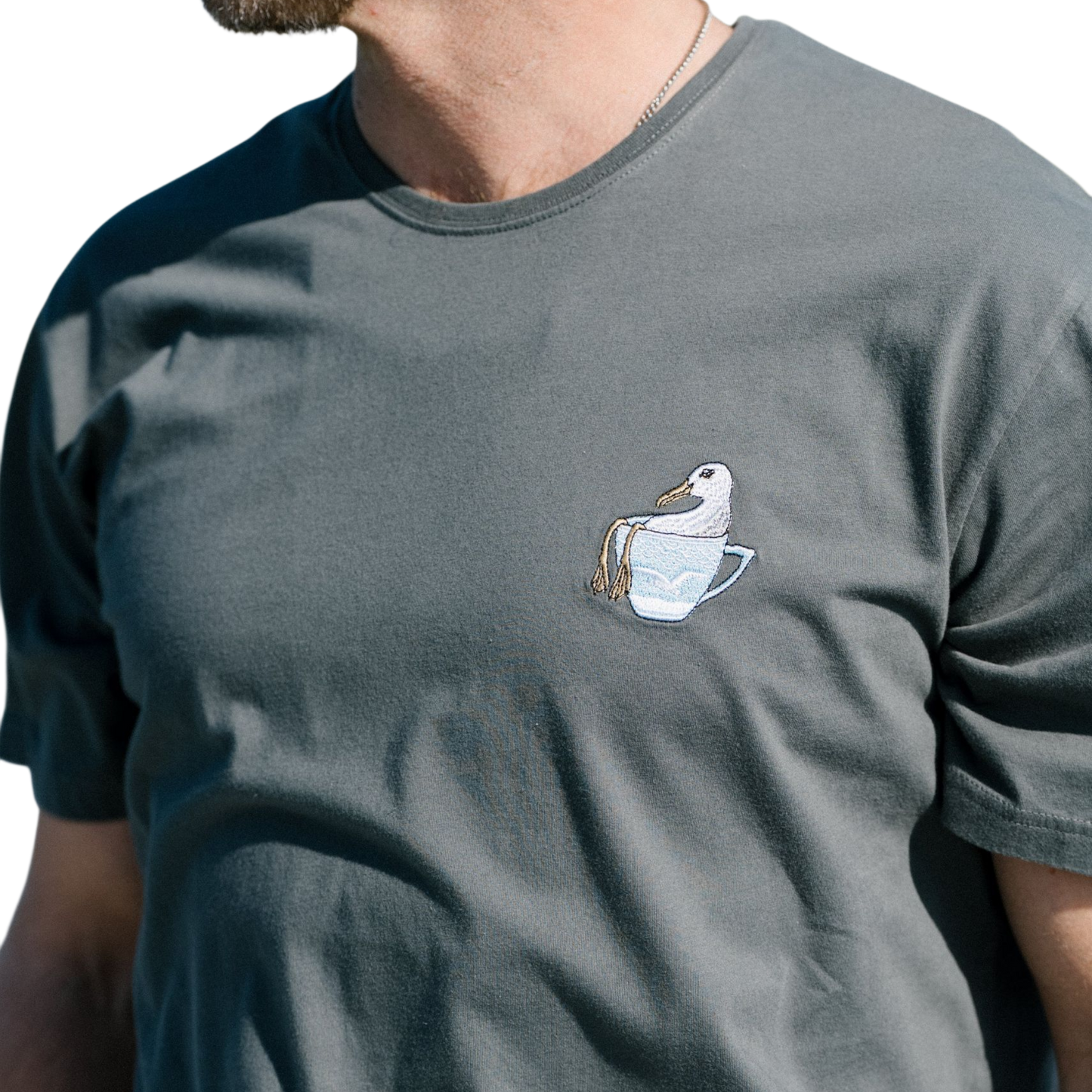 T-Shirt 'Mini Seagull in a Cup'