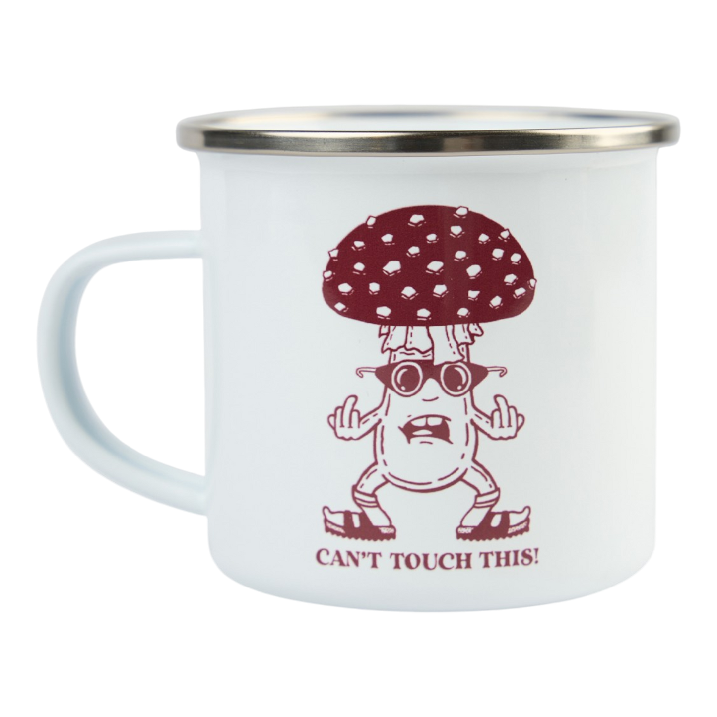 Becher 'Toxic Mushroom Enamel'