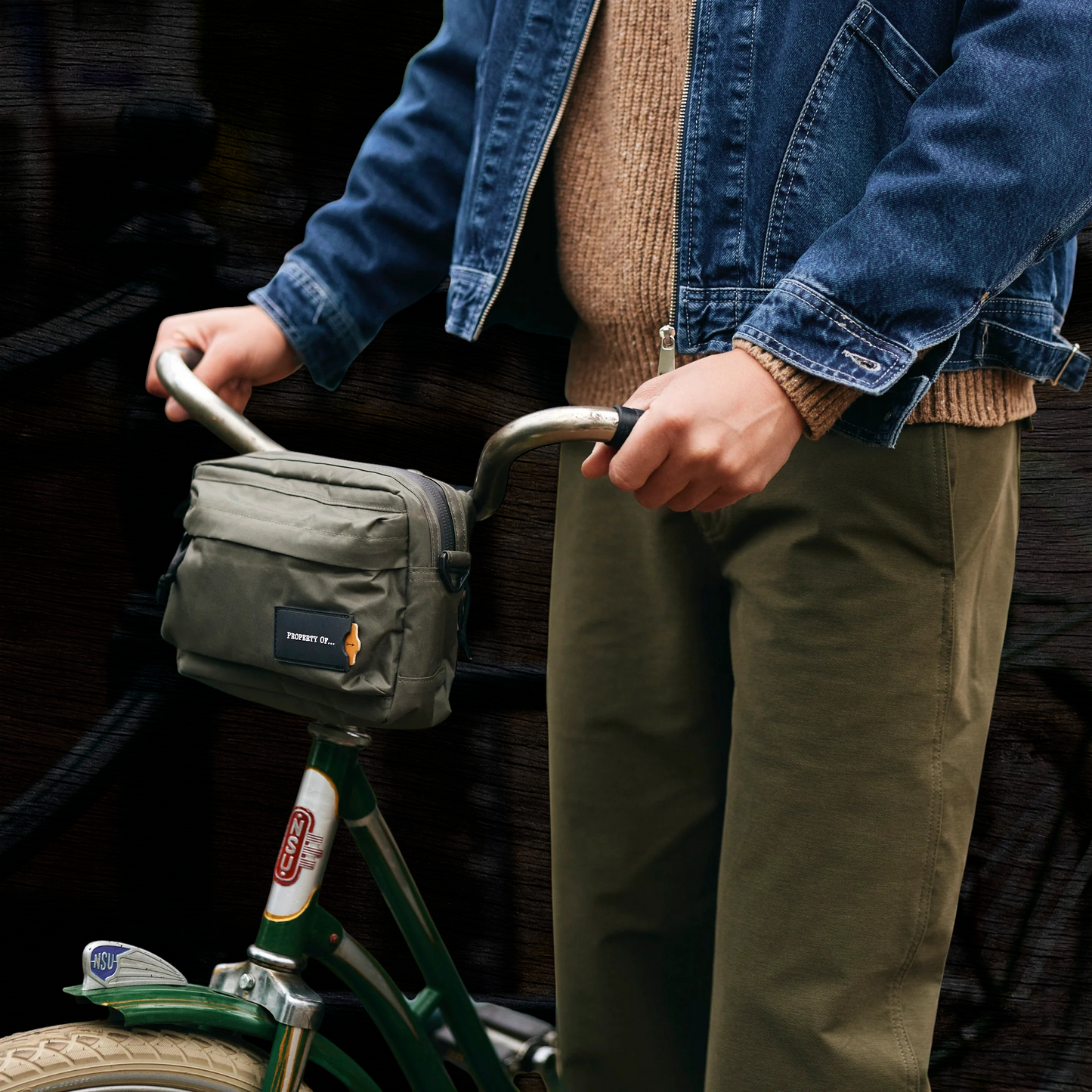 dark olive-khaki