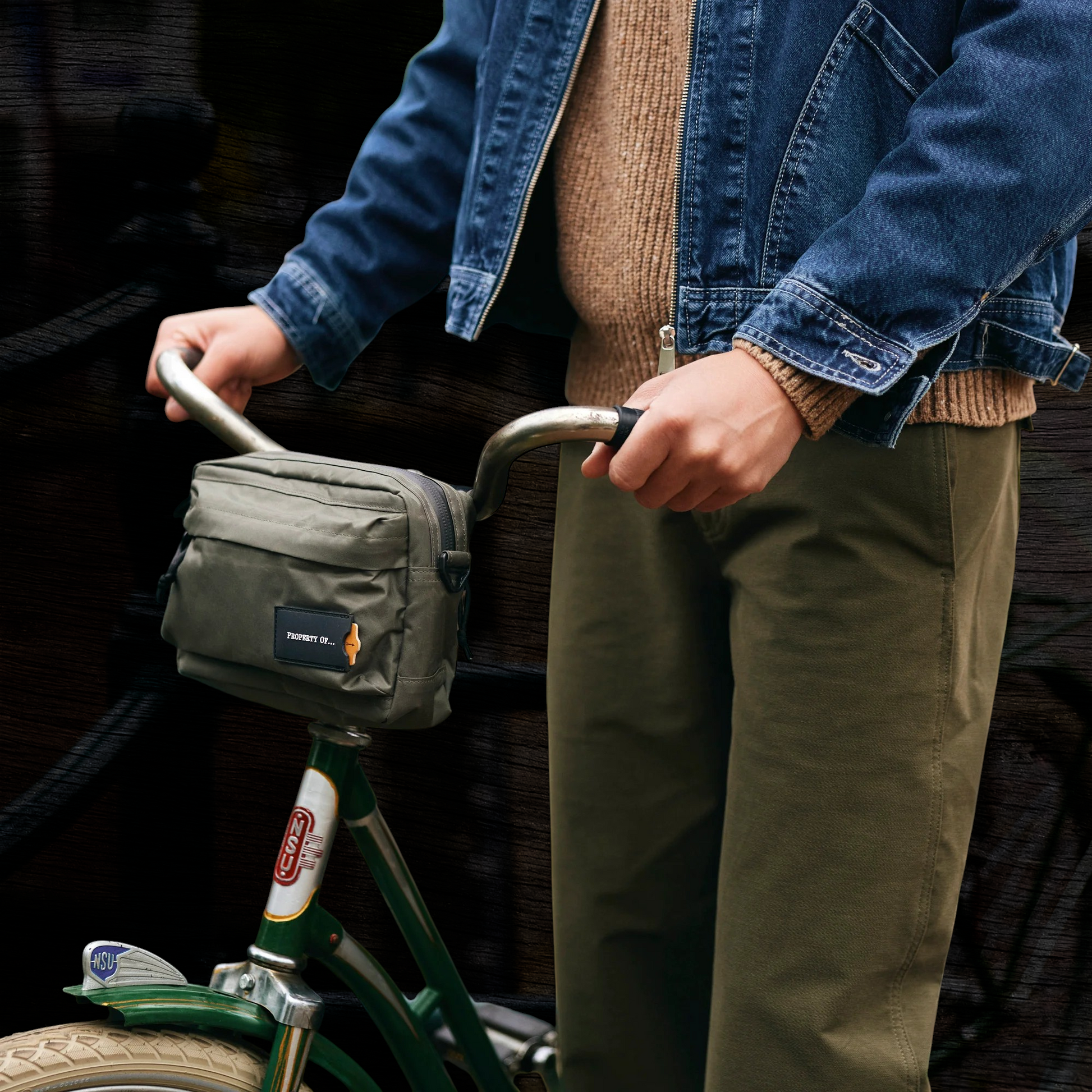 dark olive-khaki