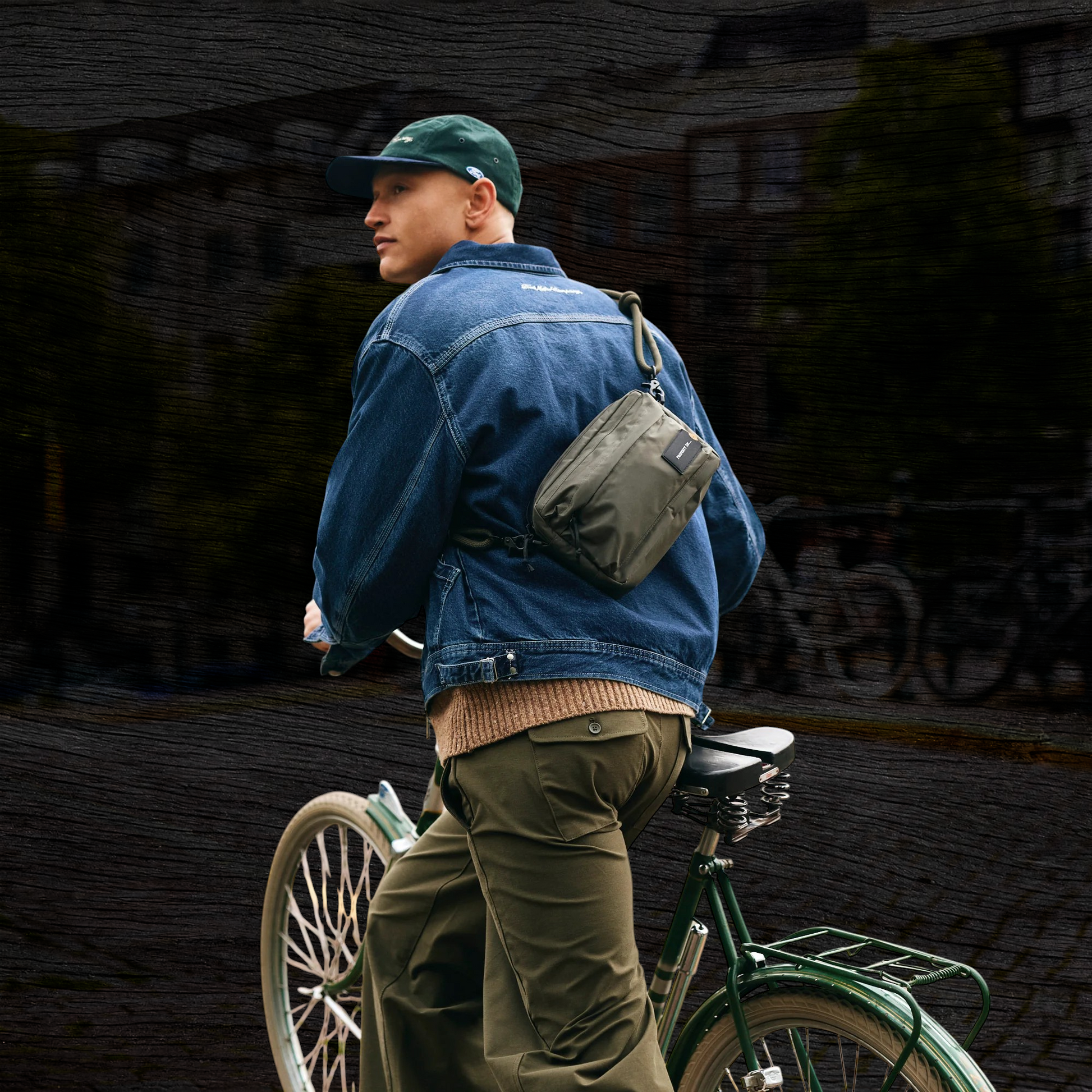 dark olive-khaki